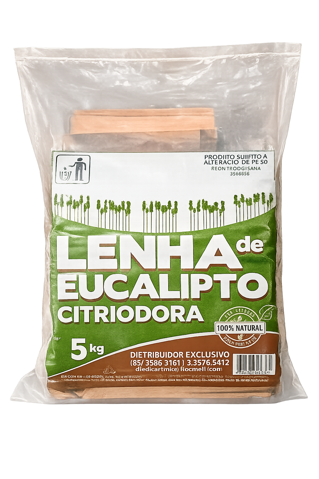 Lenha de Eucalipto 5kg