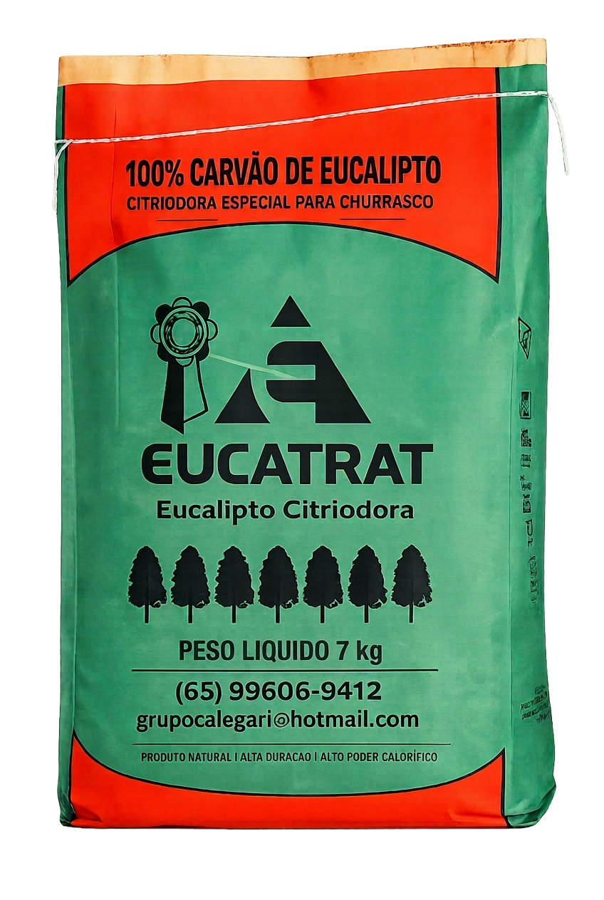 Carvão Eucatrat 7kg